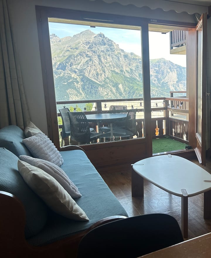 Appart 2 Chambres Vue Montagnes Au Pied Des Pistes - Vallouise, France