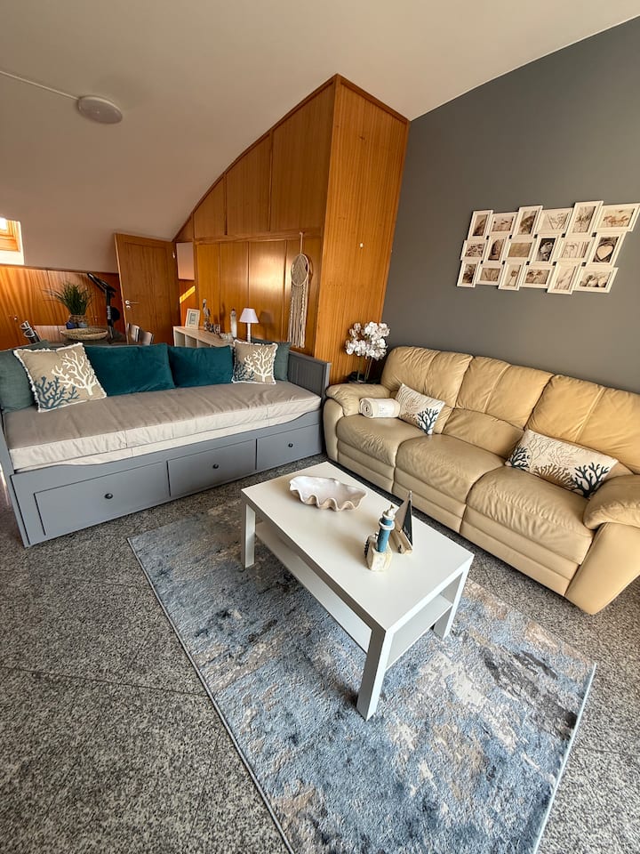 Modern Beach Flat In Esmoriz | Pool & Sea View - Santa Maria de Lamas