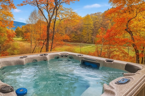 Spacious River Mtn home w/Hot Tub,Theater,Game Rm