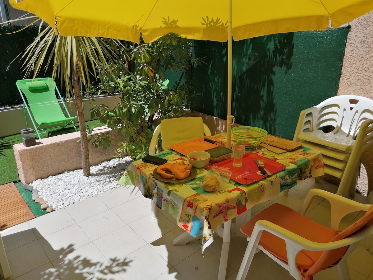 doble terraza orientada al sur