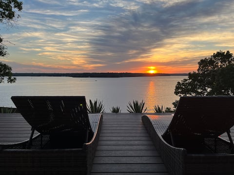 Moss Lake Waterfront Memory Maker 15min to Winstar