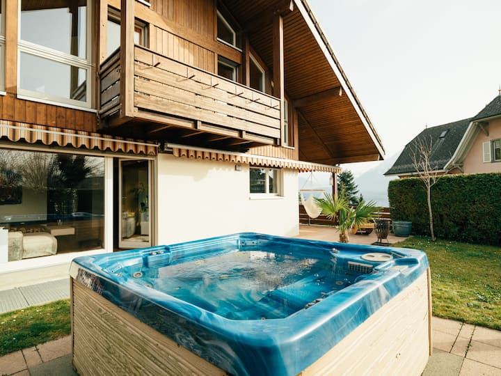 Swiss Chalet stunning Lake & Alpine Mountain View - Chalets for