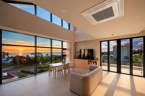 #Ocean View#Hot Water Swimming Pool#BBQ#12 people
