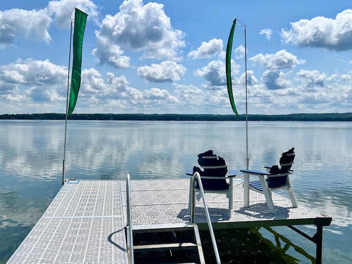 Green Lake Getaway Hot Tub Fire Pit Kayaks & SUP