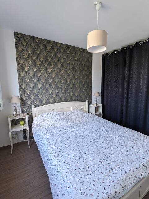Peaceful room in a local home