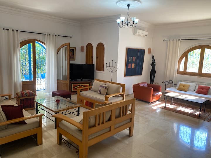 Villa De Charme Avec Piscine Privée - Sousse