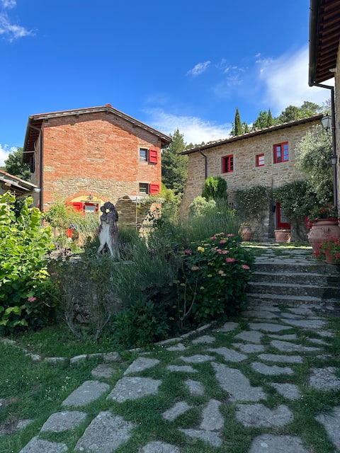 Room with a private terrace