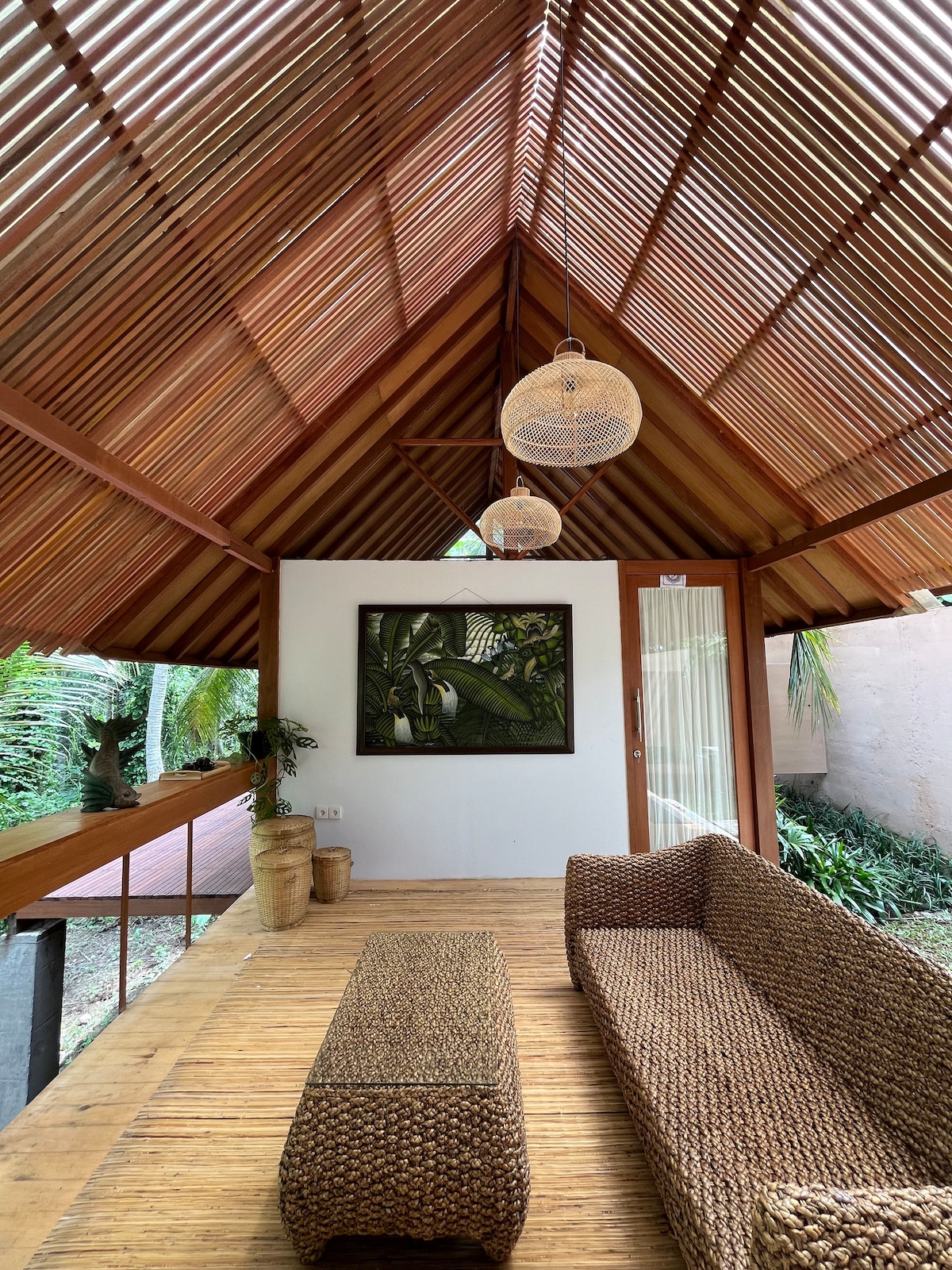 Jungle Cabin with Air Conditioning, Pondok Kampil - Cabins for Rent in ...