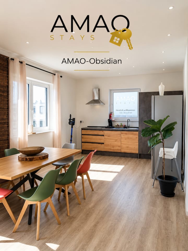 *AMAO-Obsidian - Business & Family Apartment