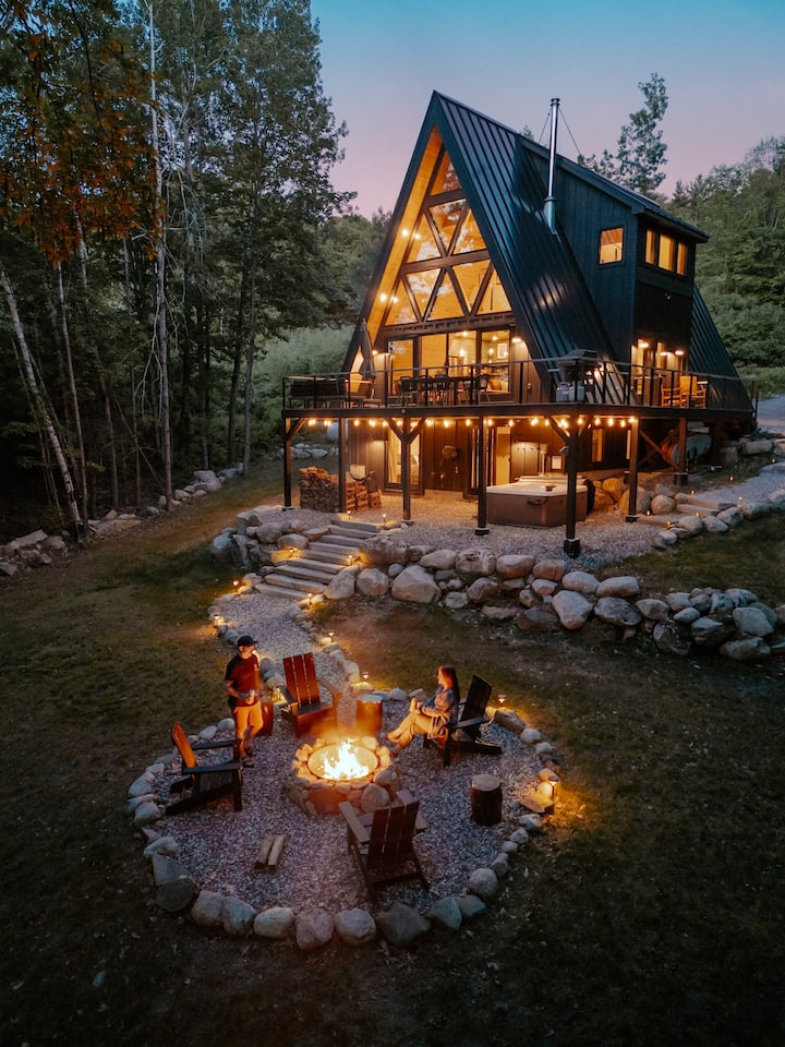 Crystal Lake Chalet | Hot Tub, Sauna, Lake Access