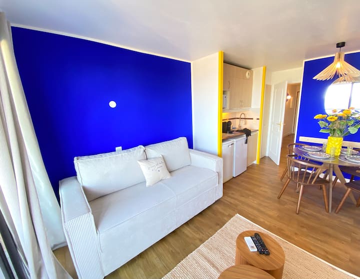 Appt Klein X Citron Splendide Vue Mer, 4 Pers+park - Cannes