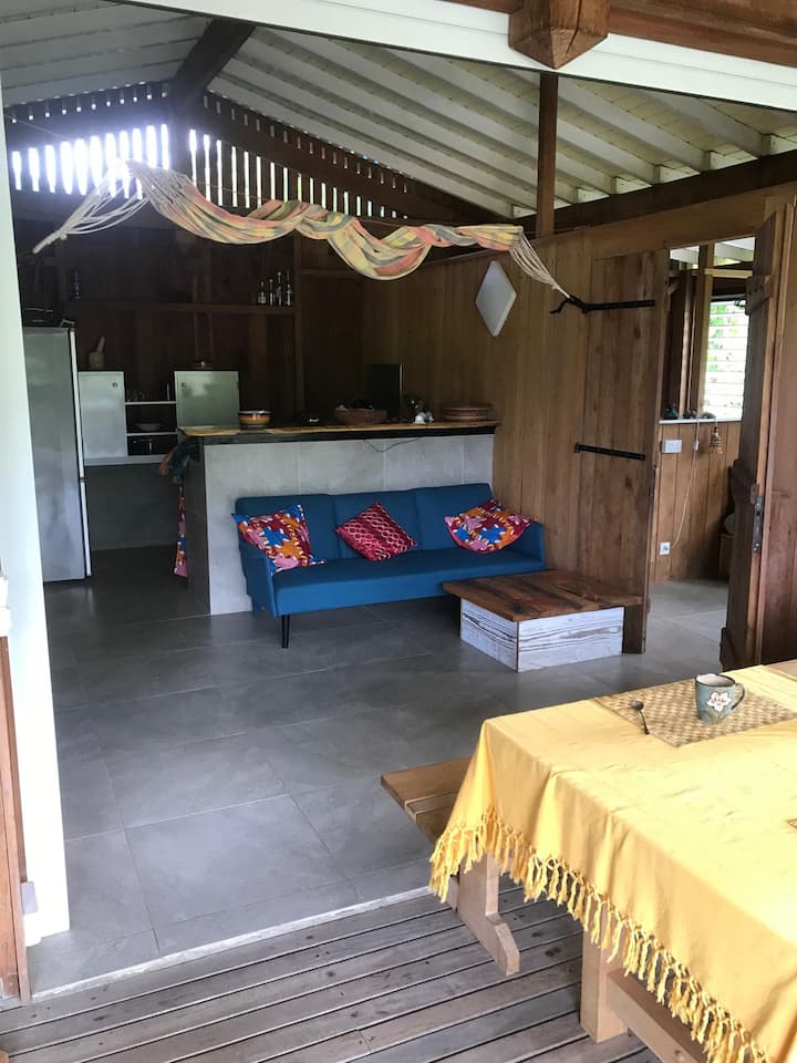 Maison En Bois Avec Vue Sur L’ocean - Dominica