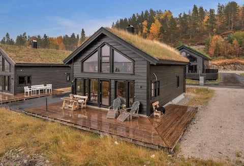Brand new cottage in stunning nature with views