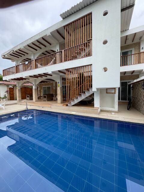 Hermosa casa para un gran grupo