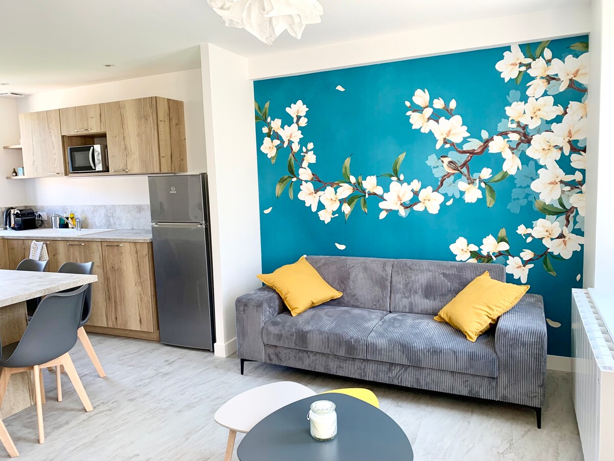 Propiedad de Airbnb exitosa: "Au Clerc de l'Orangerie" – 2/6 travelers en Seine Maritime