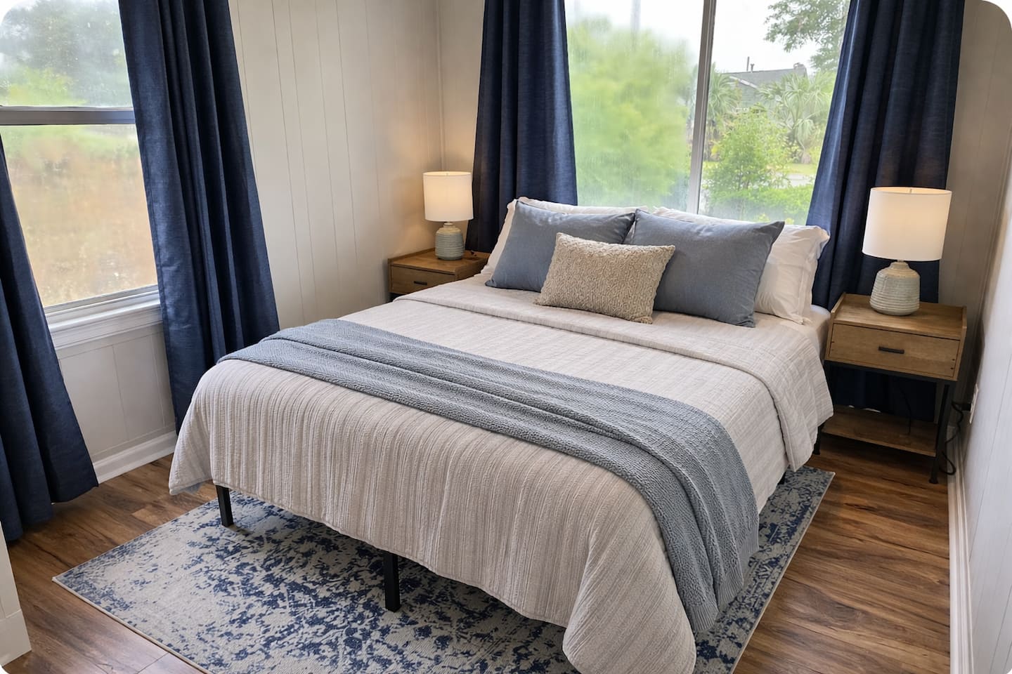 Bedroom 1 — Queen bed