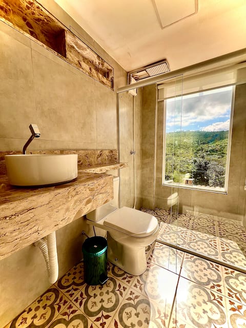 Casa Miradouro do vale - Air-Conditioning in 2/4