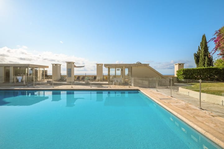 Les Miradors Appartement Calme Piscine Parking - Menton