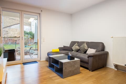 Top Airbnb: Exclusive apartment with garden in Ludwigshafen Am Rhein