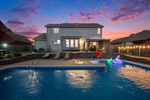 Papillion Heated Saltwater Pool