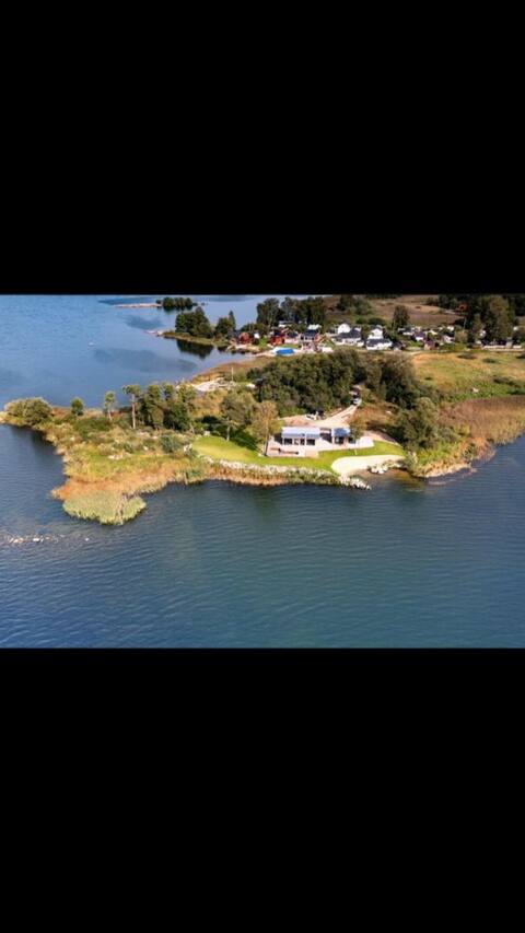Unique House with private lake property
