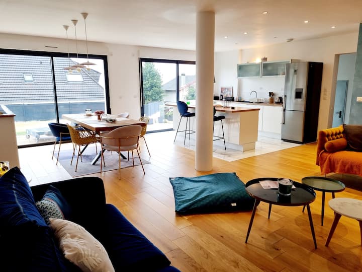 Villa Au Calme Avec Vue Sur La Tour Eiffel - Pontoise