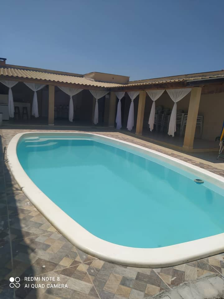 Spaço Com Piscina (Diária/não é Por Noite) - Aparecida