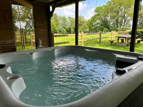 Ecolodge Boshoven met privé wellness