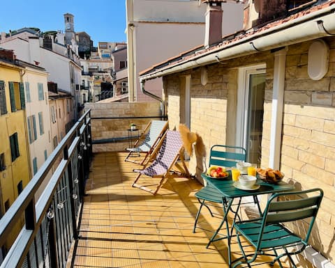 Cozy 2p, Rooftop, Palace, View, Beach, Center, View
