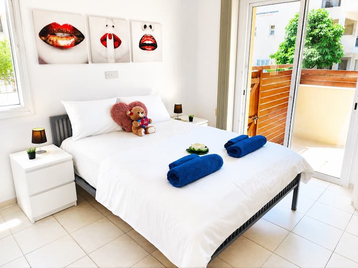 Ground Floor Apart In Quite Resort - 200 Mbits Ps3 - Paphos