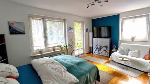 Apartment with artistic flair near Munich Flair