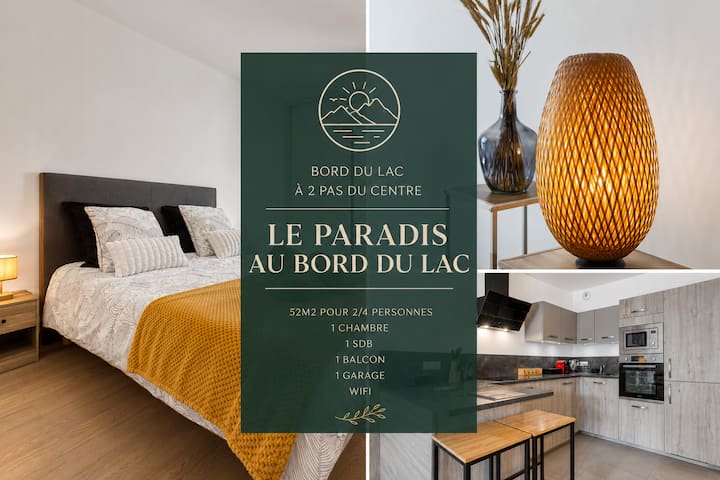 Le Paradis Au Bord Du Lac Avec Garage - Annecy