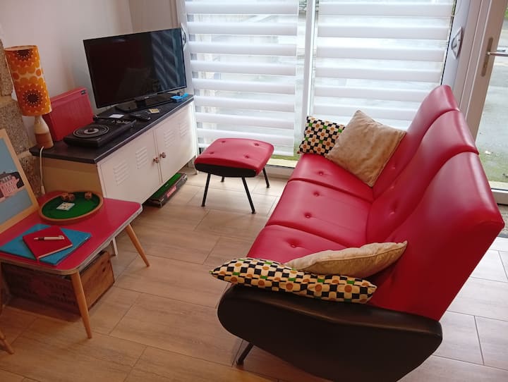 Chez Tante Germaine Déco 70. (Classé 2 éToiles) - Bretagne