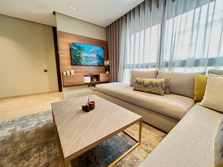 Modern&cosy 1br | Gauthier | All Amenities+parking - Casablanca, Maroc