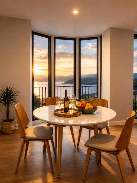 Ocean views, garden and family getaway.