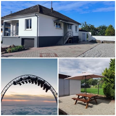 House with garden Europa-Park, Strasbourg, Colmar