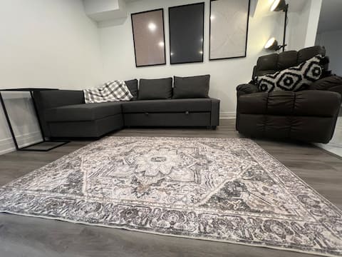 Successful Airbnb property: Modern Basement with separate entrance in Lisgar