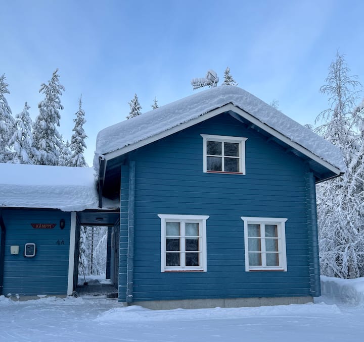 Kodikas Paritalomökki Levillä - Kittilä