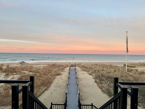 All new construction- private beach!
