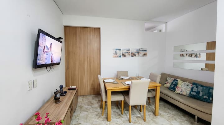 Apto 2 Habitaciones Edif. Vita Rodadero -02 - コロンビー サンタ・マルタ