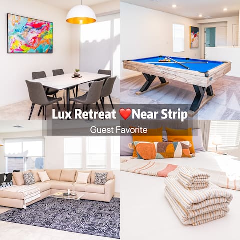 Lux 5BR• Near Strip & Attractions •Pool Table