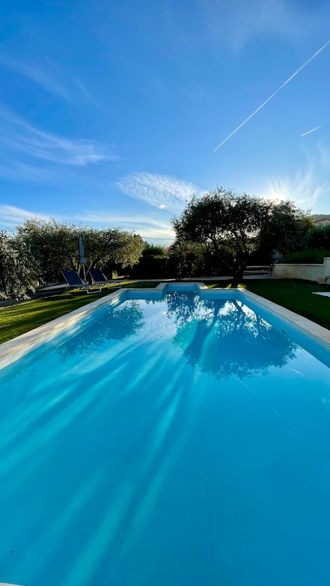 In the heart of an olive grove, VILLA with private pool
