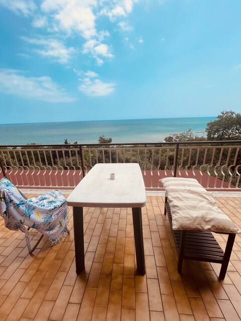 Summer room by the sea