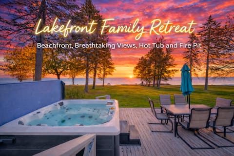 Craftsman Lakefront Family Retreat w Great Views!