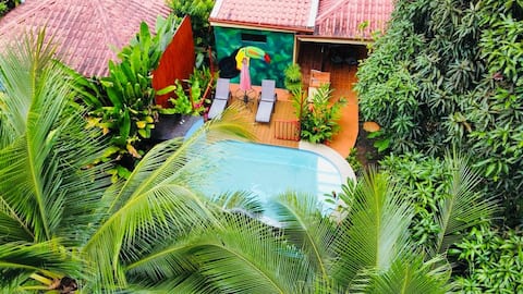 Forest with Private Pool next to La Fortuna