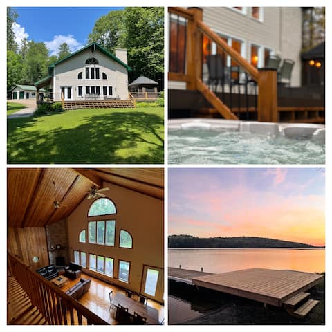 All season getaway waterfront on Talon Lake