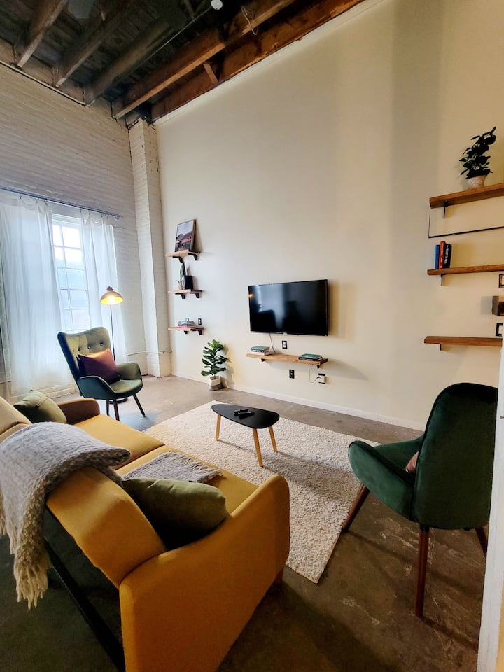 Downtown Historical Loft*parking*pets*riverfront - Lynchburg, VA