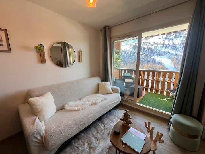 Centre, Luxueux, Piste 50m, Terrasse, Vue, Parking - Isola