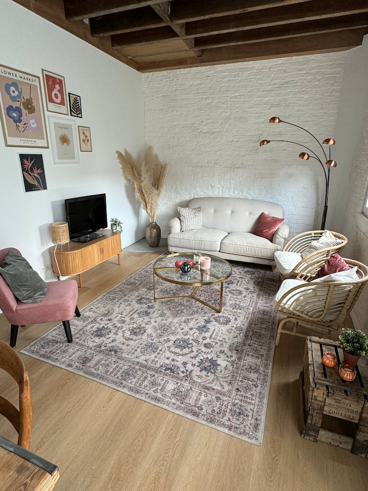Maison 4 Chambres & 4 Sdd, Jardin, Piscine Partag - Bruselas, Bélgica