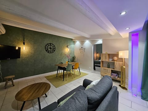 Pleasant accommodation with a terrace.